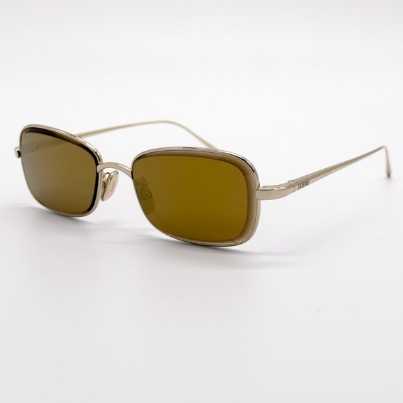 NEW LOEWE LW40159U 32G SUNGLASSES UNISEX SQUARE YELLOW - Picture 1 of 10